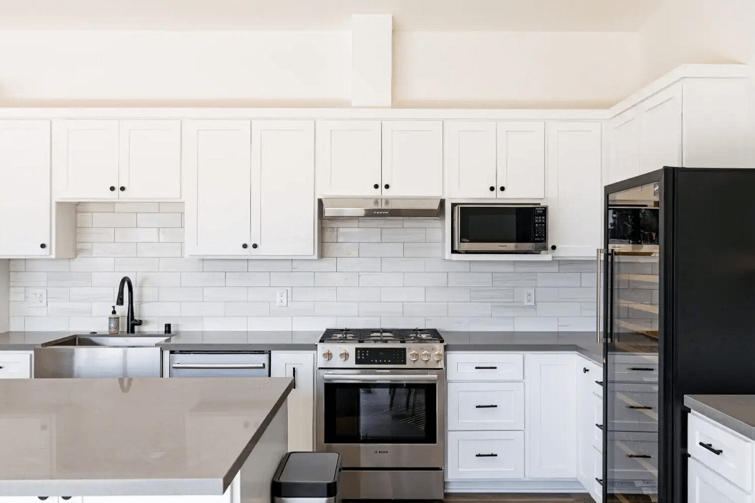 Contemporary Transitional Kitchen Remodel by Vertex Developers Inc. project photo 4
